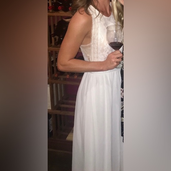 Lulus Forever and Always White Lace Maxi Dress - Picture 2 of 7